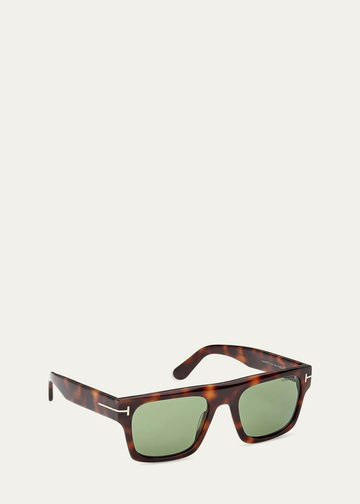 TOM FORDMen's Cyrus 02 53mm Square Acetate Sunglasses