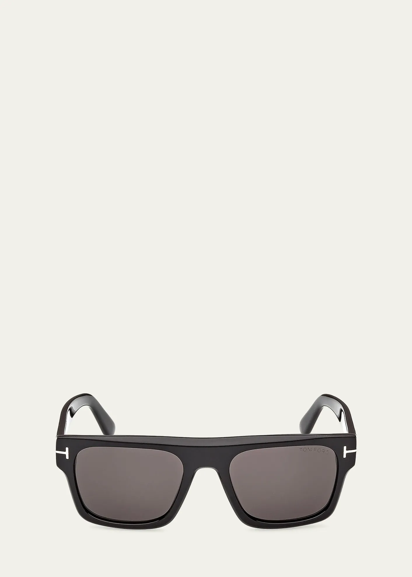 TOM FORDMen's Cyrus 02 53mm Square Acetate Sunglasses