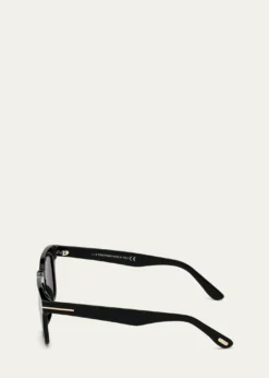 TOM FORDMen's Dax Square Acetate Sunglasses
