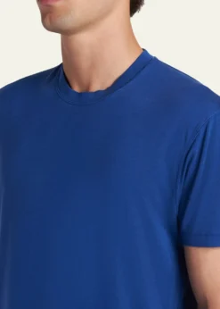 TOM FORDMen's Lyocell-Cotton Crewneck T-Shirt