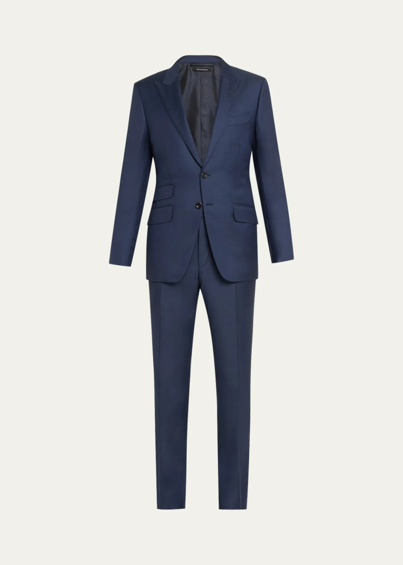 TOM FORDMen's Modern Fit Sharkskin Suit