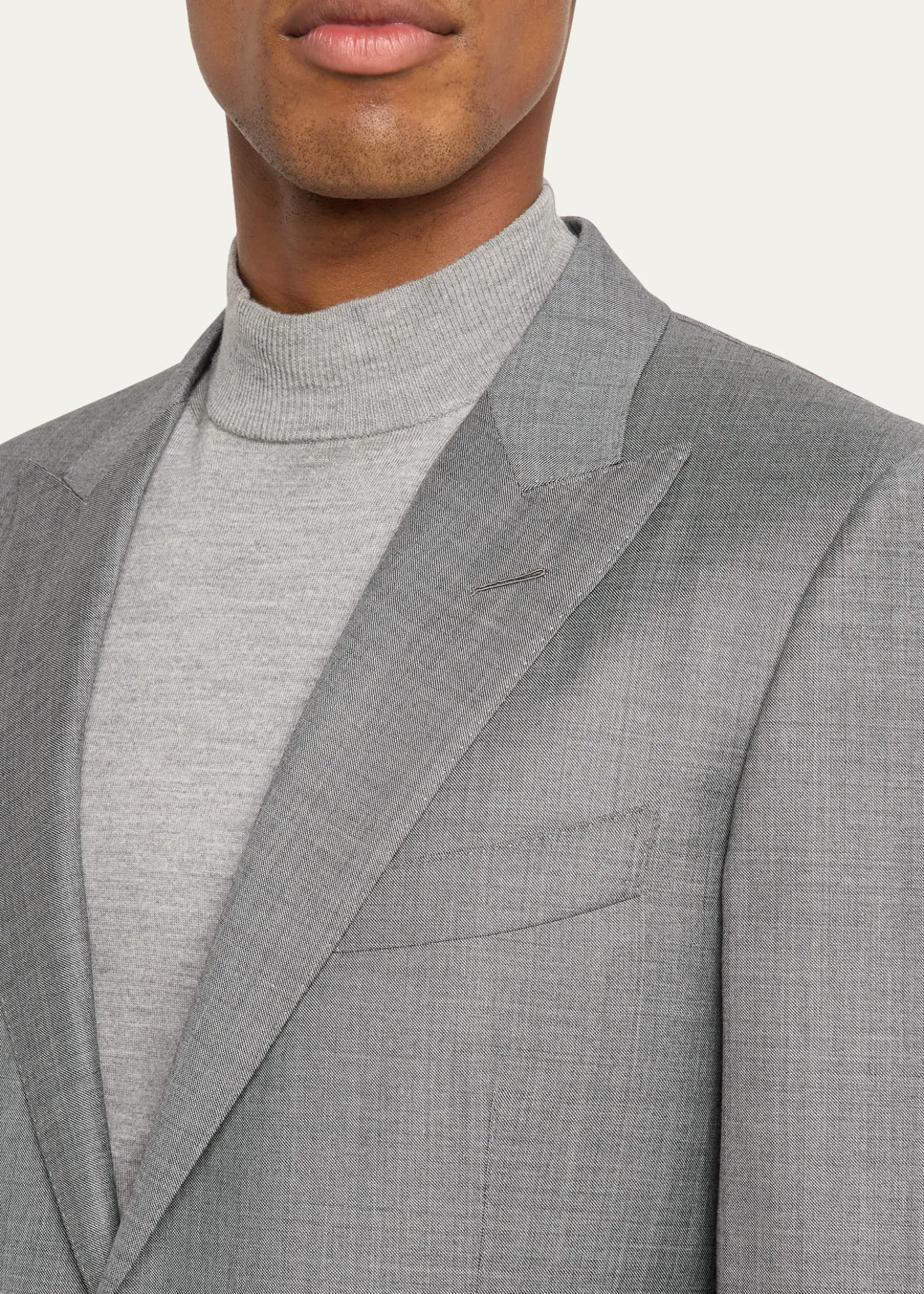 TOM FORDMen's Modern Fit Sharkskin Suit