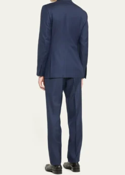 TOM FORDMen's Modern Fit Sharkskin Suit