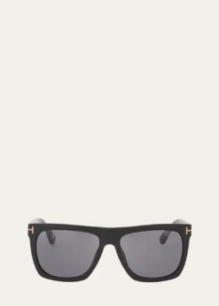 TOM FORDMen's Morgan Acetate Square Sunglasses