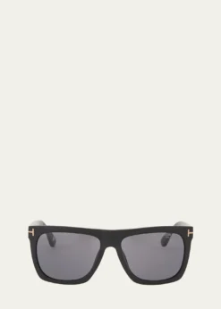 TOM FORDMen's Morgan Acetate Square Sunglasses