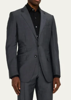 TOM FORDMen's O'Connor Iridescent Poplin Suit
