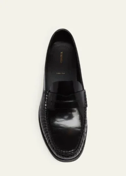 TOM FORDMen's Oliver Leather Penny Loafers
