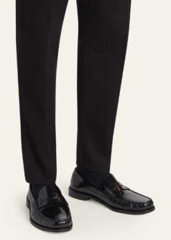 TOM FORDMen's Oliver Leather Penny Loafers