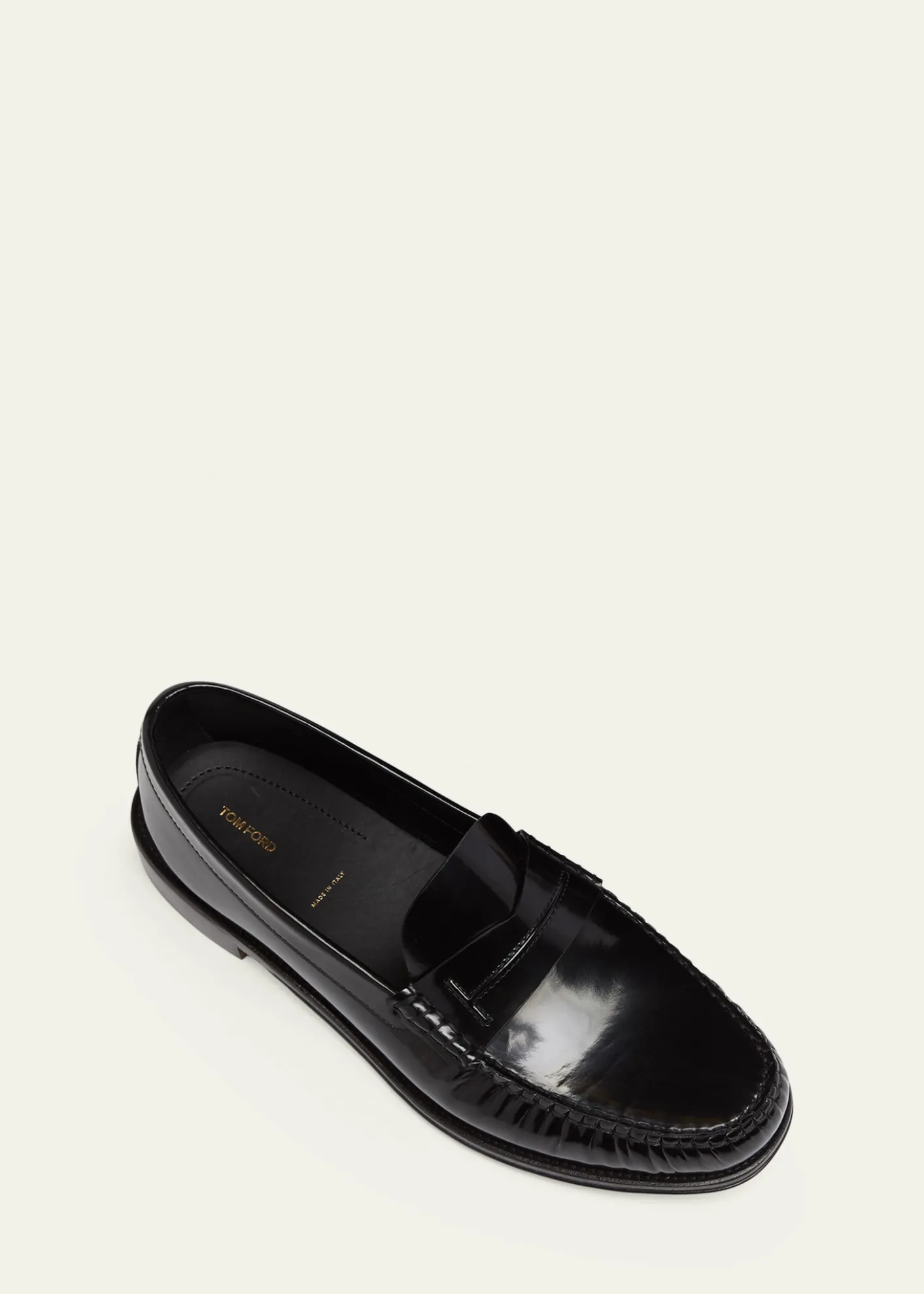 TOM FORDMen's Oliver Leather Penny Loafers
