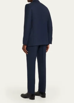 TOM FORDMen's Shelton Herringbone Stripe Suit