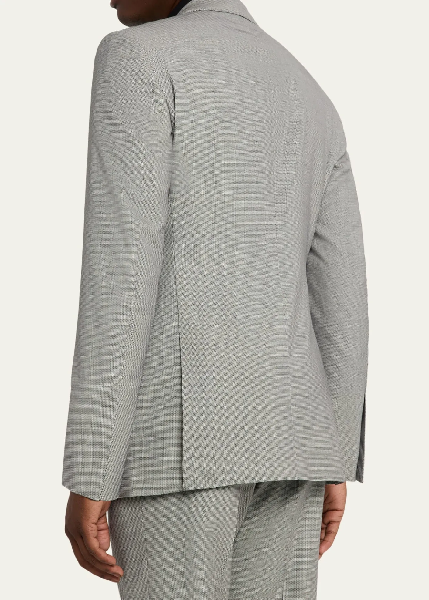 TOM FORDMen's Wool Basketweave Notch-Lapel Two-Piece Suit