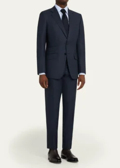 TOM FORDMen's Wool Notch-Lapel Two-Piece Suit