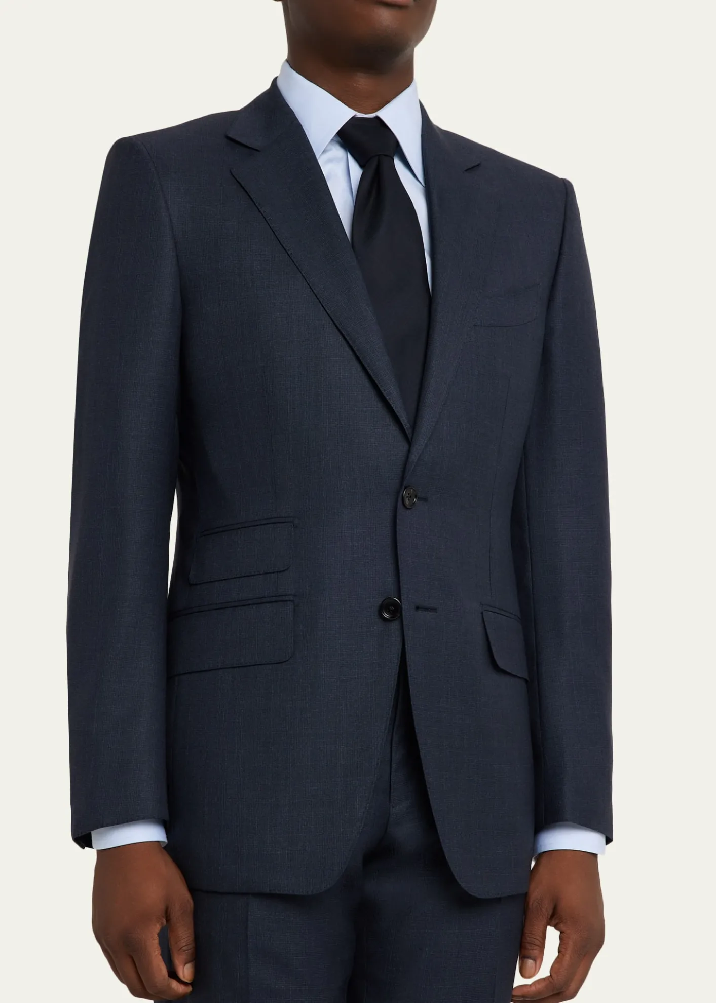 TOM FORDMen's Wool Notch-Lapel Two-Piece Suit