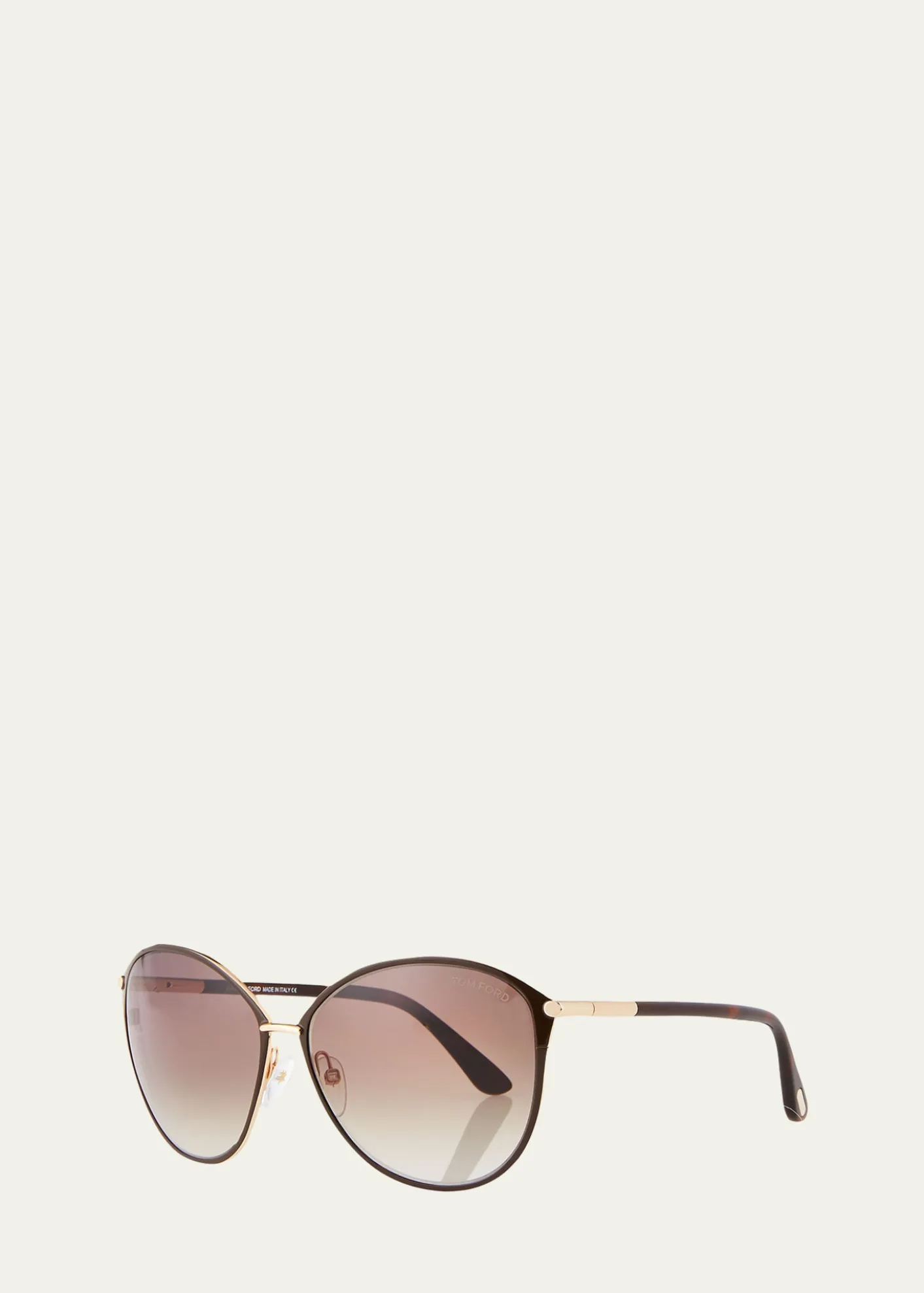 TOM FORDPenelope Metal Butterfly Sunglasses