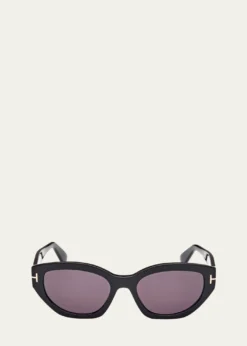 TOM FORDPenny Acetate Butterfly Sunglasses