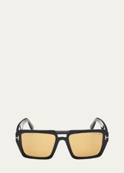 TOM FORDRedford Acetate Aviator Sunglasses
