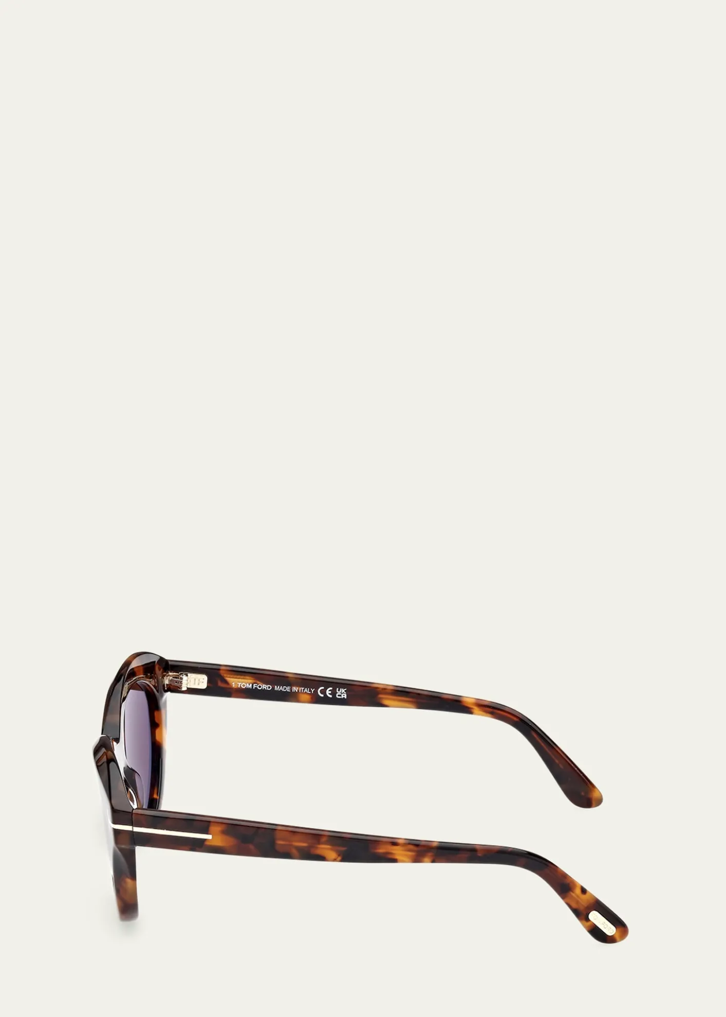 TOM FORDToni Acetate Oval Sunglasses