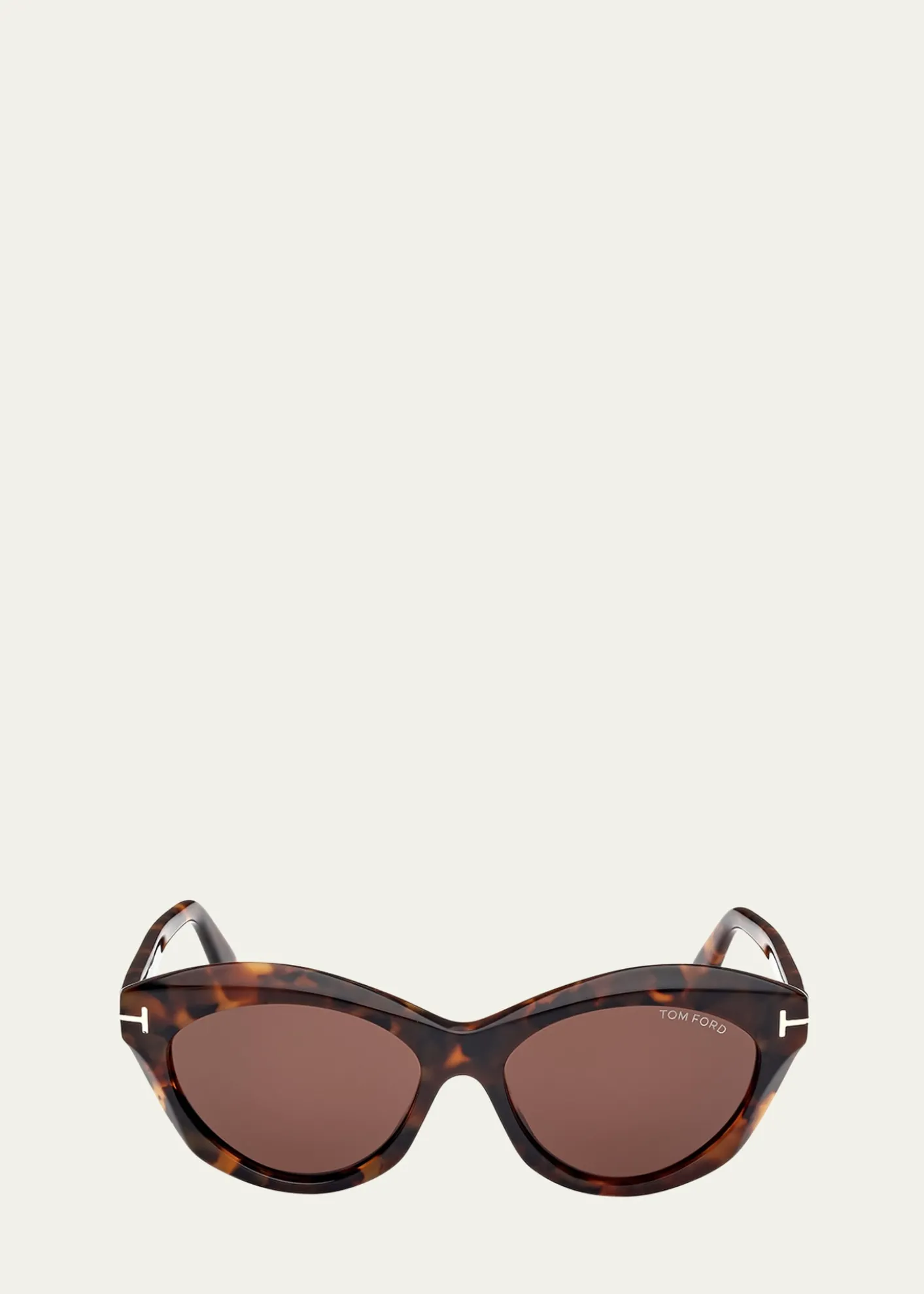 TOM FORDToni Acetate Oval Sunglasses