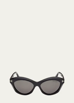 TOM FORDToni Acetate Oval Sunglasses