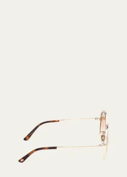 TOM FORDAbbey 58MM Geometric Sunglasses
