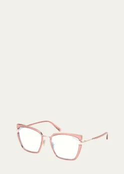 TOM FORDAcetate Butterfly Optical Glasses