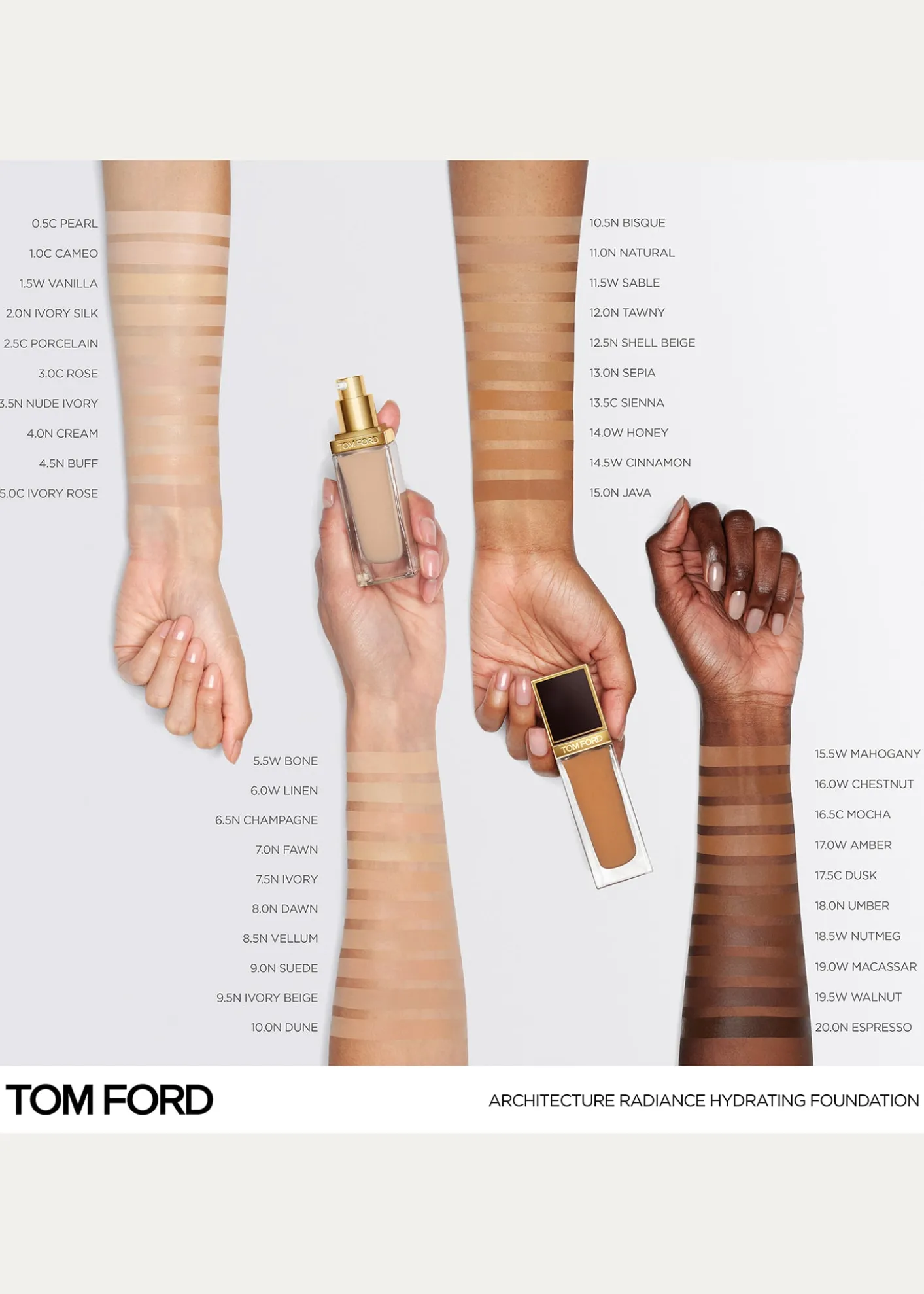 TOM FORDArchitecture Radiance Hydrating Foundation with SPF 50
