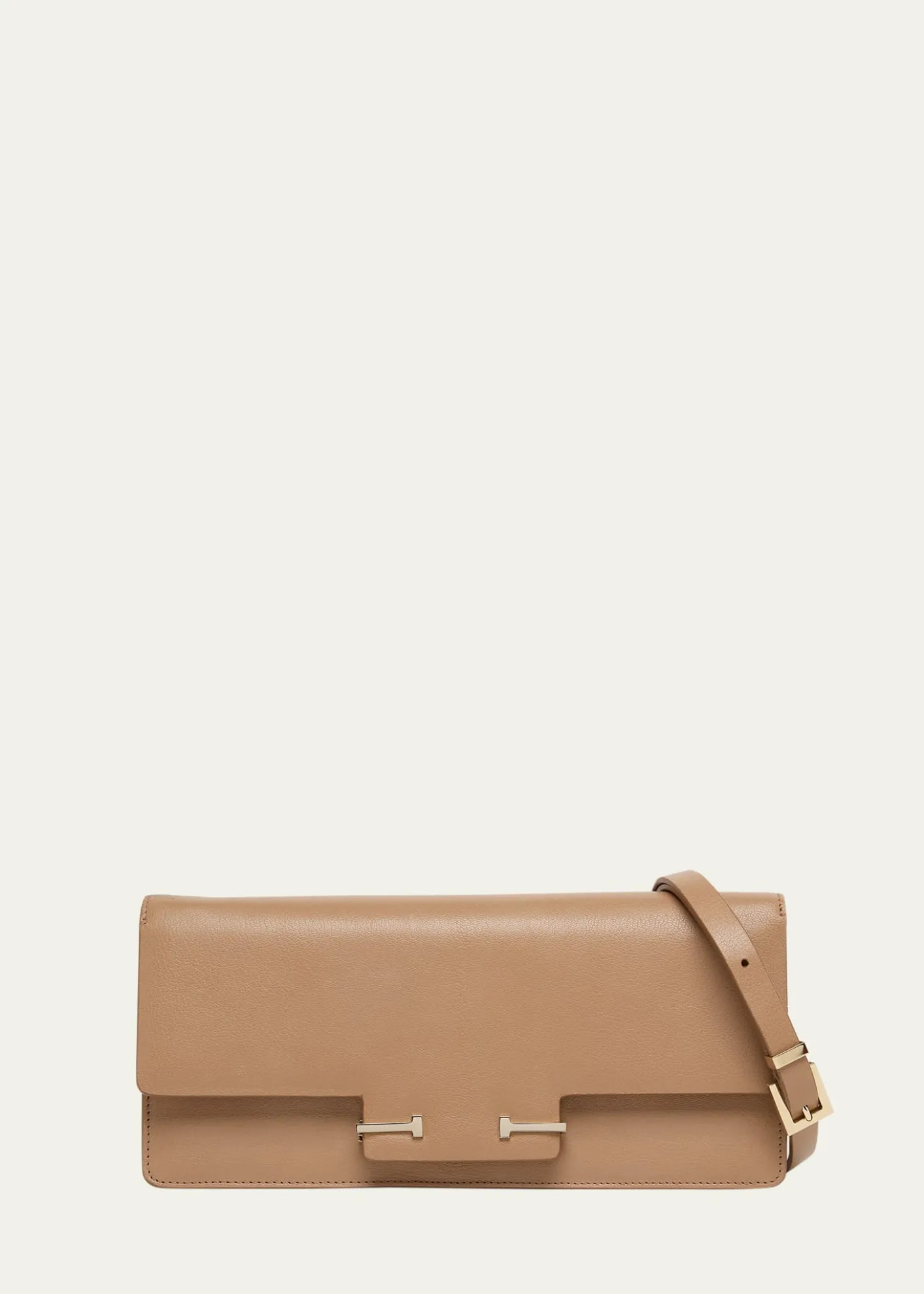 TOM FORDAube Leather East-West Shoulder Bag