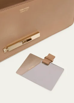 TOM FORDAube Leather East-West Shoulder Bag