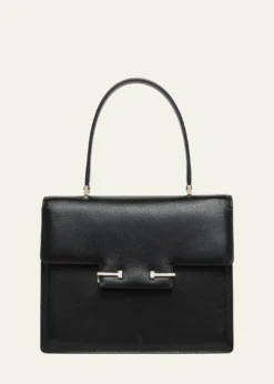 TOM FORDAube Small Leather Top-Handle Bag