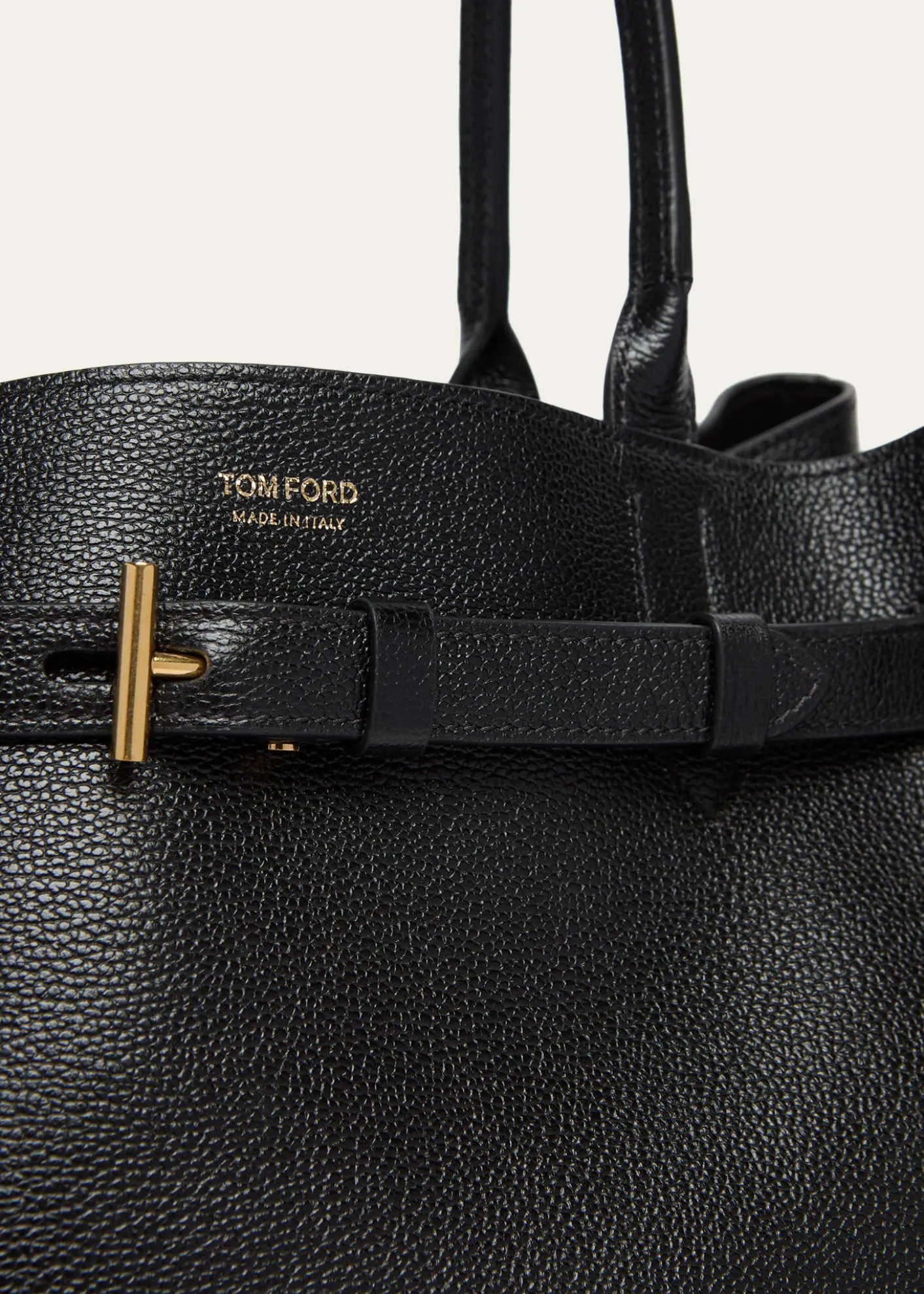 TOM FORDAudrey Large Grained Leather Tote Bag