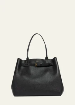 TOM FORDAudrey Large Grained Leather Tote Bag