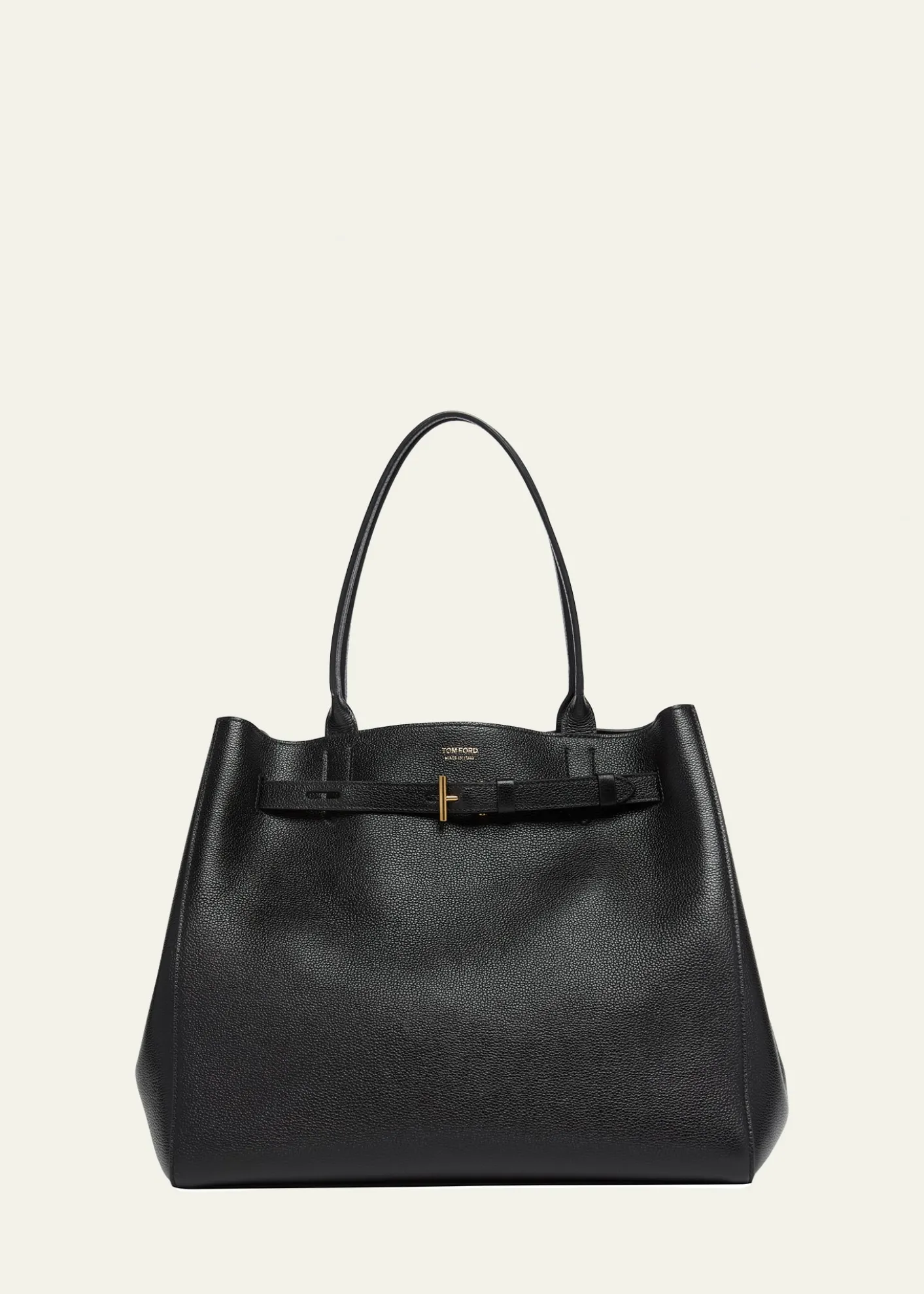 TOM FORDAudrey Large Grained Leather Tote Bag