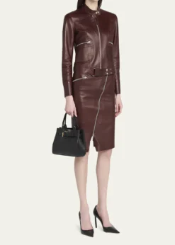 TOM FORDAudrey Small Tote Bag in Grain Leather