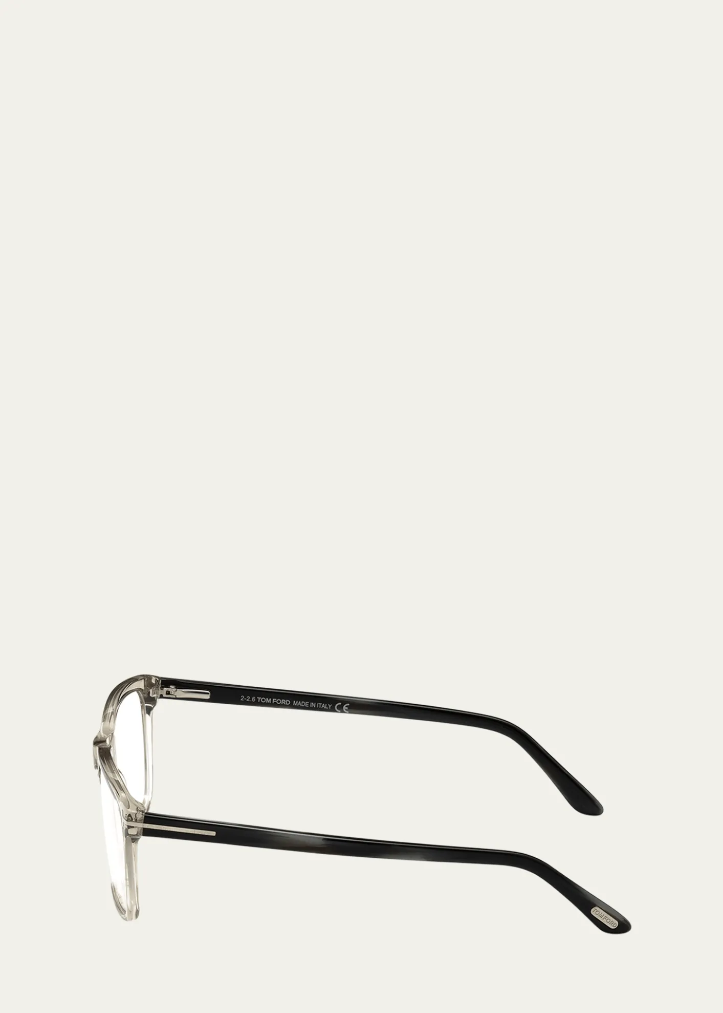 TOM FORDBlue Blocking Two-Tone Acetate Square Glasses