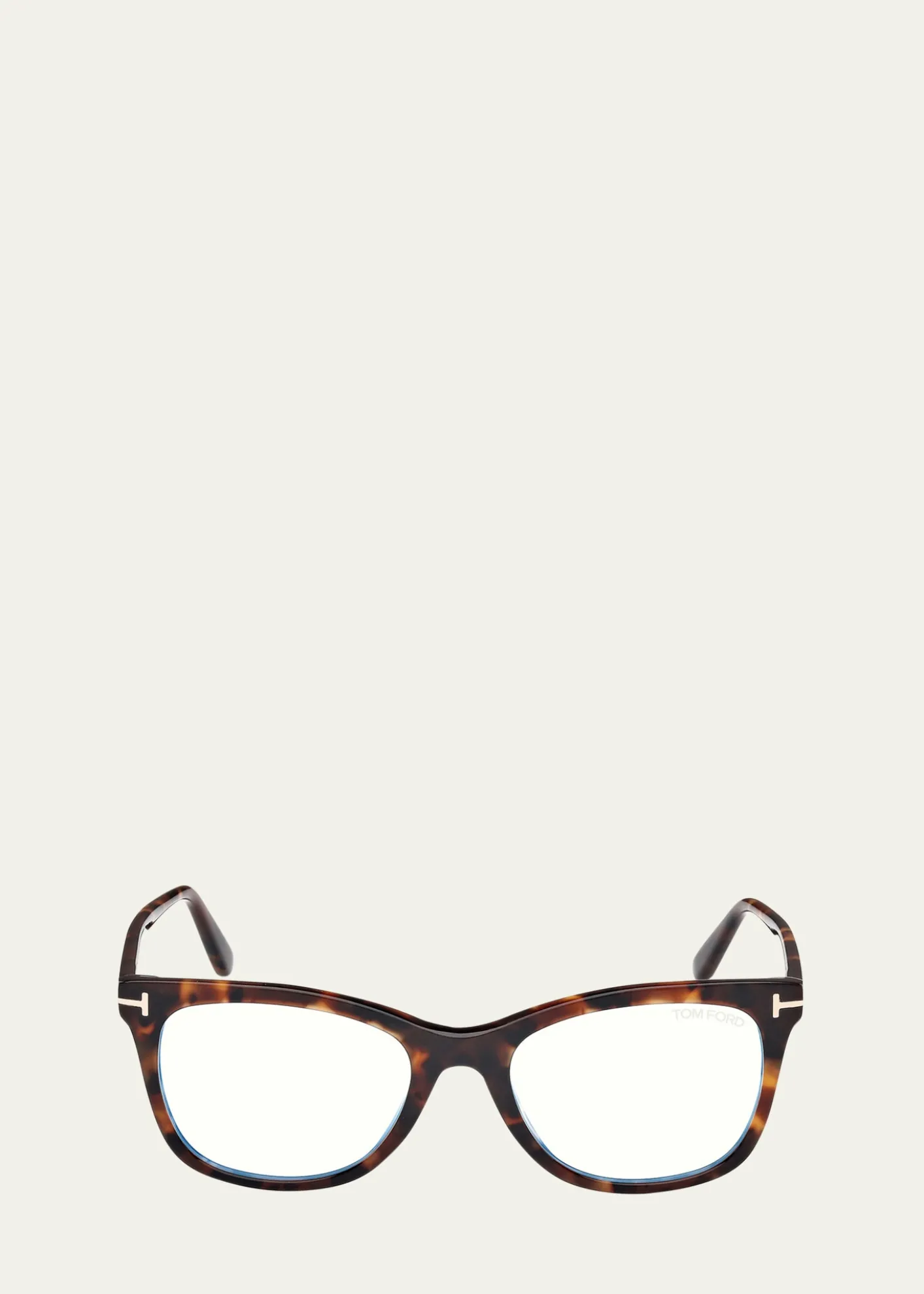 TOM FORDBlue Light Blocking Acetate Square Glasses