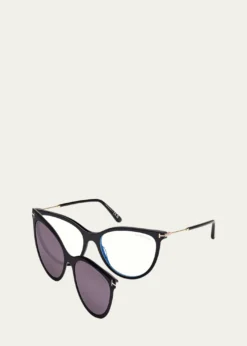 TOM FORDBlue Light Blocking Cat-Eye Glasses