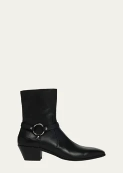 TOM FORD Boutique45mm Clint Leather Ankle Boots
