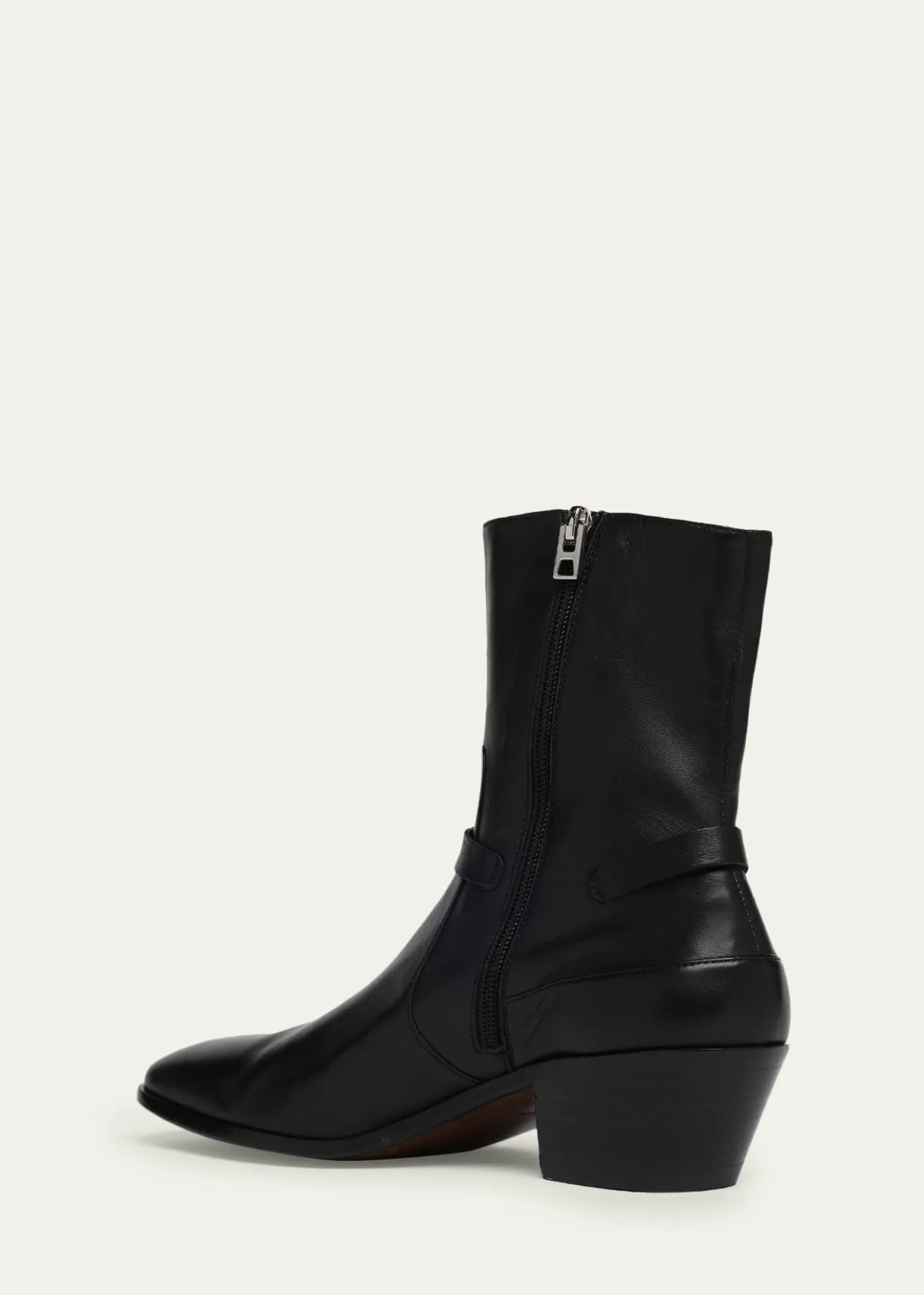 TOM FORD Boutique45mm Clint Leather Ankle Boots