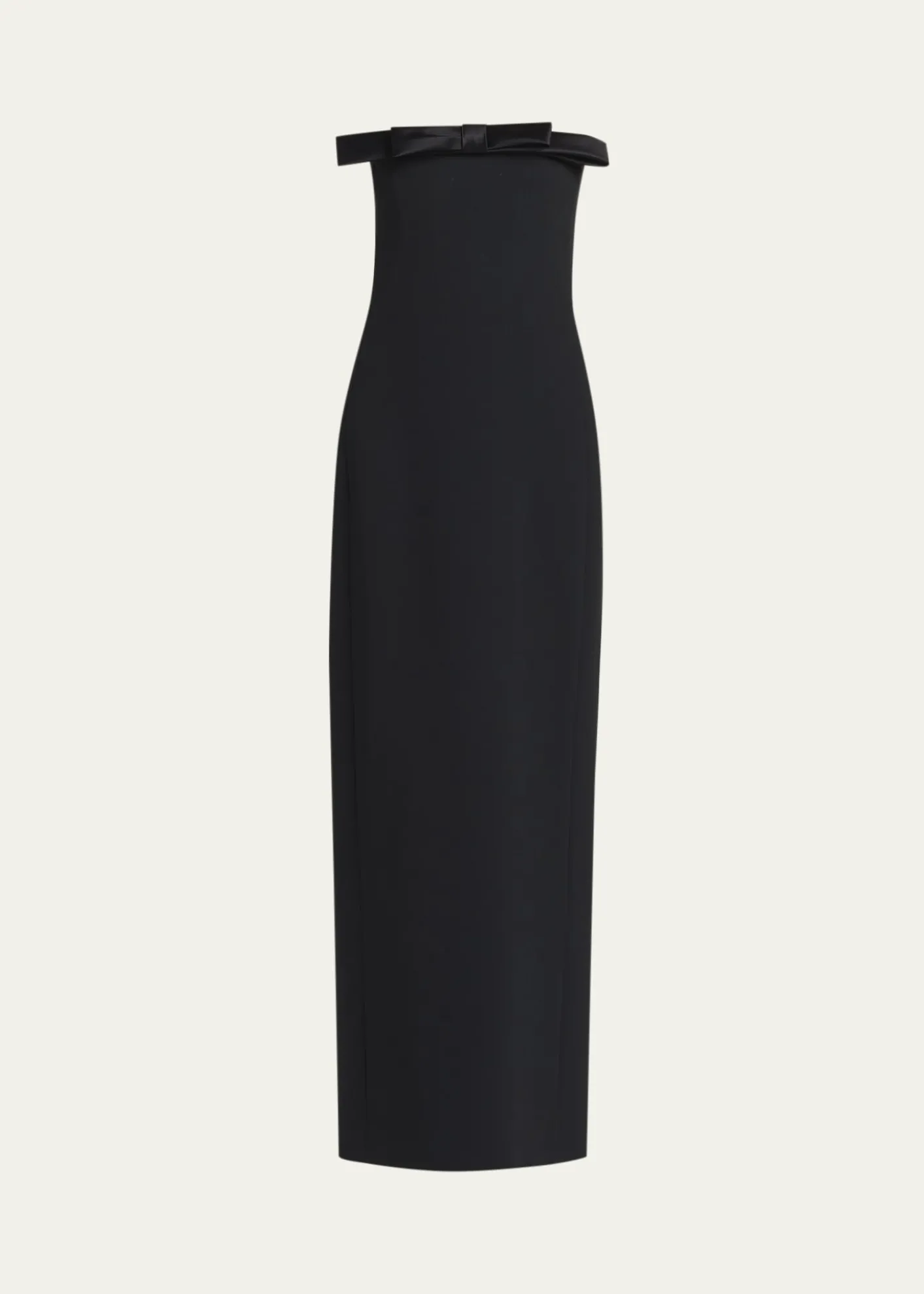 TOM FORDBow Strapless Column Gown