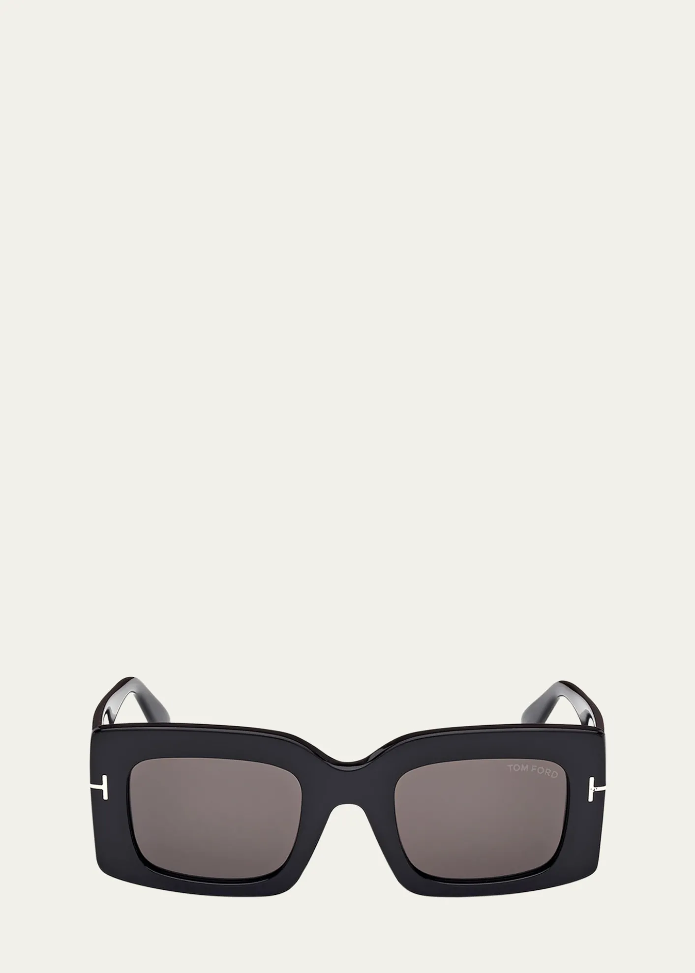 TOM FORDBrigitta Rectangle Acetate Sunglasses