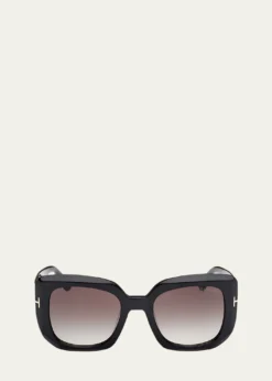 TOM FORDCarla-02 Acetate Square Sunglasses