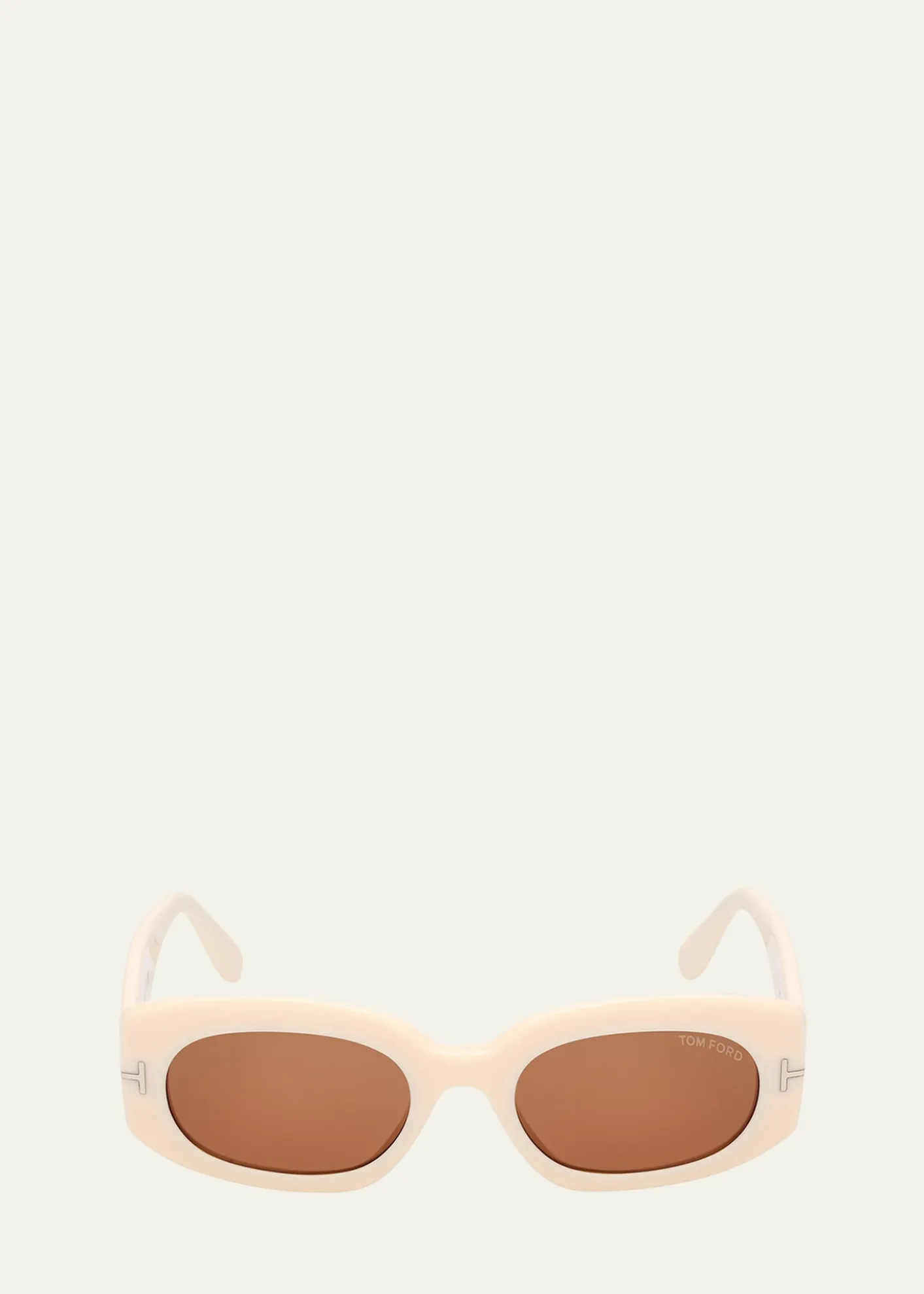 TOM FORDCielle Oval Acetate Sunglasses