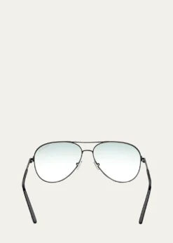 TOM FORDClark Metal Aviator Sunglasses