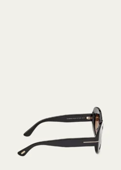 TOM FORDClaudette 51MM Oval Sunglasses