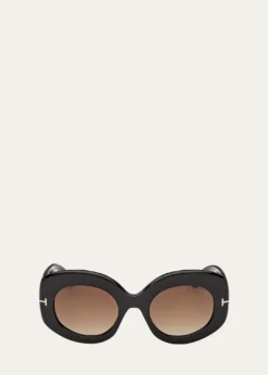TOM FORDClaudette 51MM Oval Sunglasses