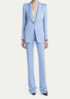 TOM FORDCotton Velvet Single-Breasted Blazer