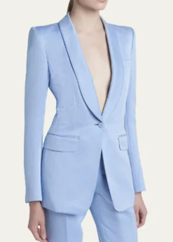 TOM FORDCotton Velvet Single-Breasted Blazer