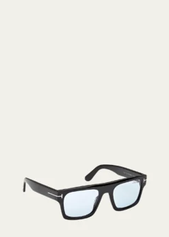 TOM FORDCyrus 53MM Rectangular Sunglasses