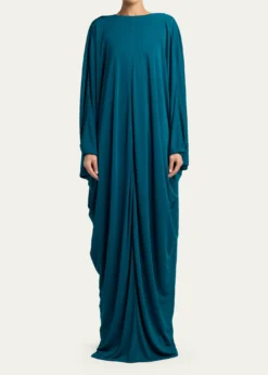 TOM FORDDraped Jersey High-Low Caftan Dress