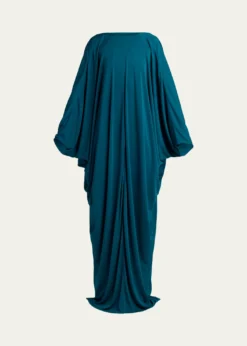 TOM FORDDraped Jersey High-Low Caftan Dress